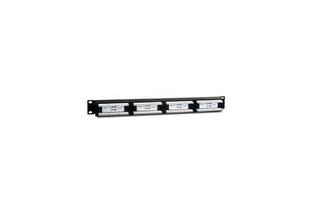 S-LINK SL-F624 Cat6 Patch Panel, 24-Port, UTP, 1U