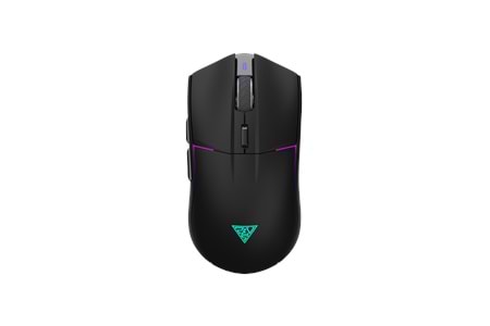 GAMDIAS HADES M3, RGB Aydınlatma, Kablosuz, Bluetooth ve Kablolu Bağlantı, 7 Tuşlu, Şarj Edilebilir, Type-C, Gaming Mouse, 10000DPI, Siyah