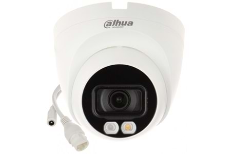 DAHUA IPC-HDW2449T-S-IL 4Mpix, Full Color, 2,8mm Lens,H265+, 30Mt Gece Görüşü, IP67, Dahili Mikrofon, PoE Dome IP Kamera