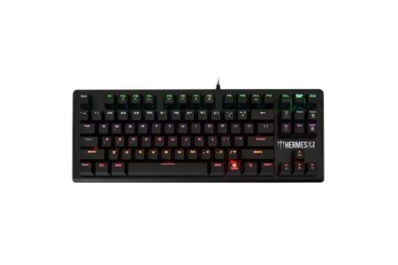 GAMDIAS HERMES-E2, USB Kablolu, İngilizce, Mekanik Switch, 7 Renk, Gaming Klavye