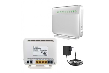 HUAWEI HG658 V2, 4 Port, 2.4Ghz Wifi, 300Mbps, Dahili Anten, VDSL2 MODEM