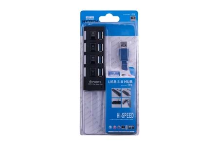 HYTECH HY-U350, 4 PORT, USB 3.0, HUB