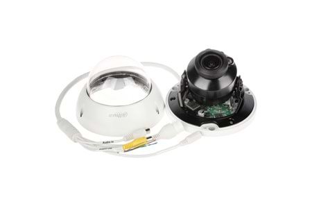 DAHUA IPC-HDBW3541R-ZAS, 5Mpix, 2,7-13,5mm Motorize Lens, H265+, SD Kart, Starlight, 40Mt. Gece Görüş, Dahili Mikrofon, IP67, IK10, Dome IP Kamera