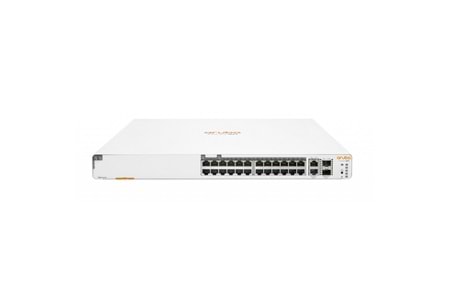 HP Aruba Instant On, JL807A, 1960-24G, 24Port, GigaBit, PoE 370W, 2xGT, 2 Port GigaBit SFP, Yönetliebilir, Rack Mount Switch