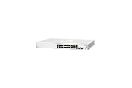 HP Aruba Instant On, JL812A, 1830-24G, 24Port, GigaBit, 2 Port Gigabit SFP, Yönetilebilir, Rack Mount Switch
