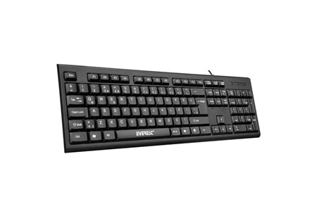 EVEREST KB-871U, USB Kablolu, Türkçe Q, Standart Klavye (Siyah)
