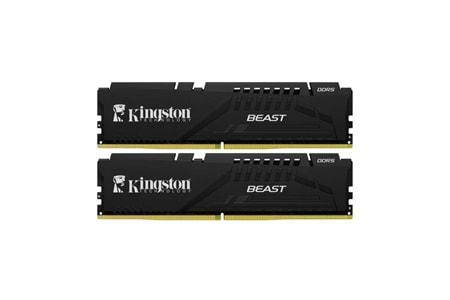 KINGSTON Beast, KF552C36BBEK2-32TR, 32Gb (2x16Gb), 5200Mhz, DDR5, CL36, Desktop Gaming RAM (Soğutuculu)