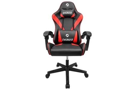 EVEREST KL-ER10 Redcore, Kırmızı/Siyah Oyuncu Koltuğu
