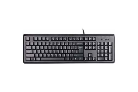 A4 TECH KR-92, Siyah, USB Kablolu, Türkçe Q, Multimedya, Klavye