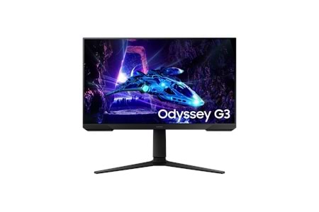 SAMSUNG LS24DG302EUXUF, Odyssey, 24" 1ms, 180Hz, Full HD, HDMI, DP, Pivot, AMD FreeSync, VA Panel GAMING Monitör
