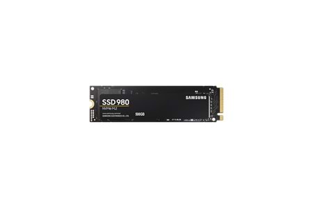 SAMSUNG MZ-V8V500BW, 980, 500GB, 3100/2600, Gen3, NVMe PCIe M.2 2280, SSD (Türkiye Distribütörü Garantili)