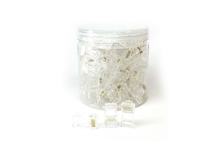 PowerGate PG-J02, RJ45, Yeni Nesil UTP JAC, CAT6, (100lü KUTU)