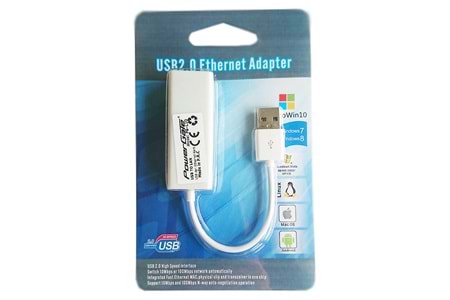 POWERGATE PG-L10, MegaBit, USB 2.0, Ethernet Kartı