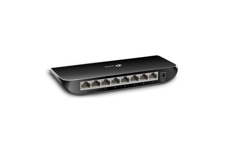TP-LINK TL-SG1008D, 8 Port, GigaBit, Yönetilemez, Masaüstü Switch