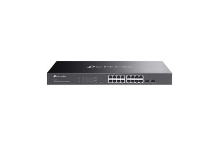 OMADA SG2218, 16 Port GigaBit, 2Port GigaBit SFP, Yönetilebilir, Rackmount Metal Kasa Switch