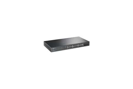 OMADA SG2428P, 28 Port Gigabit, 24 Port PoE+, 250W, 4Port GigaBit SFP, Yönetilebilir, Rackmount Metal Kasa Switch
