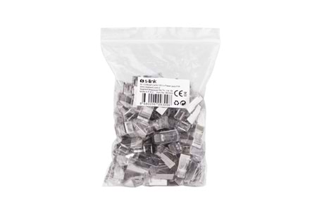 S-LINK SL-COB24P, RJ45, Yeni Nesil JAC, UTP, CAT6, Metal (100lü PAKET)