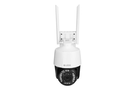 S-LINK SL-PTZ02, Akıllı Güvenlik Kamerası, WiFi, 3Mpix, 2,8mm Lens, 25m. Gece Görüşü, Hareket algılama, İki Yönlü Ses, Micro SD Kartlı, TUYA Yazılım