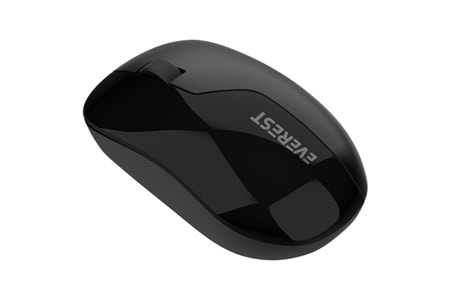 EVEREST SMW-973, Siyah, USB Nano 2,4G Kablosuz, 1200dpi, Optik, 4 Tuşlu, Mouse