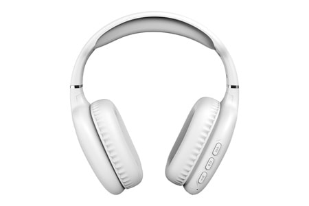 SNOPY SN-BT43, Beyaz, Bluetooth 5.3, Kablosuz, Ayarlanabilir Kafa Bandı, 5saat Çalma Süresi, 15mt Algılama Mesafesi, Microfonlu Kulaklık