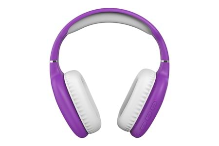 SNOPY SN-BT43, Mor, Bluetooth 5.3, Kablosuz, Ayarlanabilir Kafa Bandı, 5saat Çalma Süresi, 15mt Algılama Mesafesi, Microfonlu Kulaklık