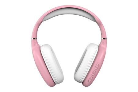 SNOPY SN-BT43, Pembe, Bluetooth 5.3, Kablosuz, Ayarlanabilir Kafa Bandı, 5saat Çalma Süresi, 15mt Algılama Mesafesi, Microfonlu Kulaklık