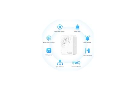TP-LINK Tapo H100 Wi-Fi Alarm Özellikli Dağıtıcı