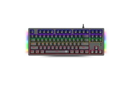 T-DAGGER BALI, T-TGK311, USB Kablolu, Türkçe Q, Rainbow RGB, Mechanical, Blue Switch, Gaming Klavye (Powered By REDRAGON)