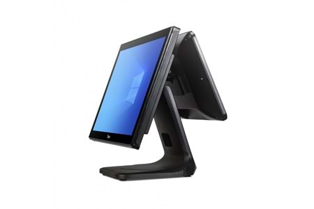 Tiwox TP-1903-D, Intel i3 3.Nesil, 18.5" Ekran, 8GB Ram, 128GB SSD, Endüstriyel, Dokunmatik Pos PC (çift ekran)