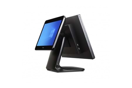 Tiwox TP-1903-D, Intel i3 3.Nesil, 18.5" Ekran, 8GB Ram, 128GB SSD, Endüstriyel, Dokunmatik Pos PC (çift ekran)