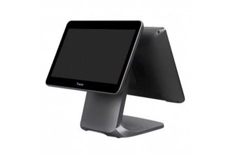 Tiwox TP-9500-D, Intel i5 5.Nesil, 15.6" Ekran, 8GB Ram, 128GB SSD, Endüstriyel, Dokunmatik Pos PC (çift ekran)