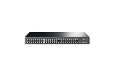 TP-LINK TL-SG1048, 48 Port, GigaBit, Yönetilemez, Metal Kasa, Rackmount Switch