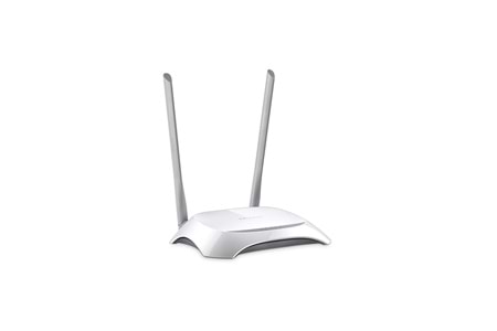 TP-LINK TL-WR840N 4 port 300Mbps, 2,4Ghz WiFi, Masaüstü, Megabit, Router, Access Point