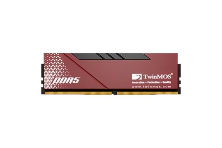 TwinMOS TMD516GB5600U46, 16GB, DDR5, 5600MHz, CL46, 1.1V Desktop Ram (Soğutuculu)