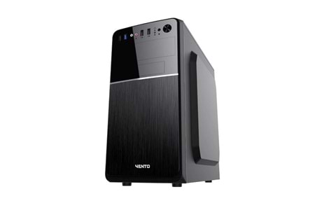 VENTO TML0117 Mid Tower, Peak 350W Siyah, Kurumsal KASA