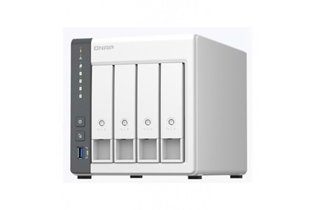 QNAP TurboNAS TS-433-4G, 4Gb Ram, 4xYuvalı, Tower NAS