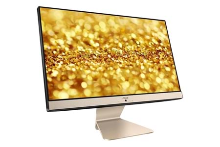 ASUS V222FAK-BA025M, i5-10210U, 21,5" FHD Ekran, 8Gb DDR4 Ram, 256Gb SSD, Wi-Fi 5, Type-A, Paylaşımlı Ekran Kartı, Free Dos, All In One PC, (Gold/Siyah)
