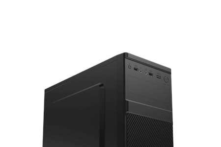 VENTO VS120S Mid Tower, 350W Siyah, ATX Kurumsal KASA