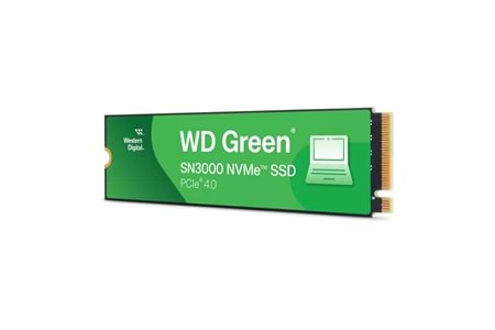 WD Green SN3000, WDS100T4G0E, 1TB, 5000/4200, Gen4, NVMe PCIe M.2 2280, SSD