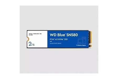 WD Blue SN580, WDS200T3B0E, 2TB, 4150/4150, Gen4, NVMe PCIe M.2 2280, SSD