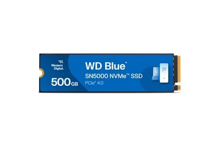 WD Blue SN5000, WDS500G4B0E, 500GB, 5000/4000, Gen4, NVMe PCIe M.2 2280, SSD
