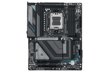 GIGABYTE X870 GAMING X WIFI7 G10, 4xDDR5, 3xM.2, DP, HDMI, Type-C, Wi-Fi 7E, Bluetooth 5.4, AM5 Soket GAMING Anakart