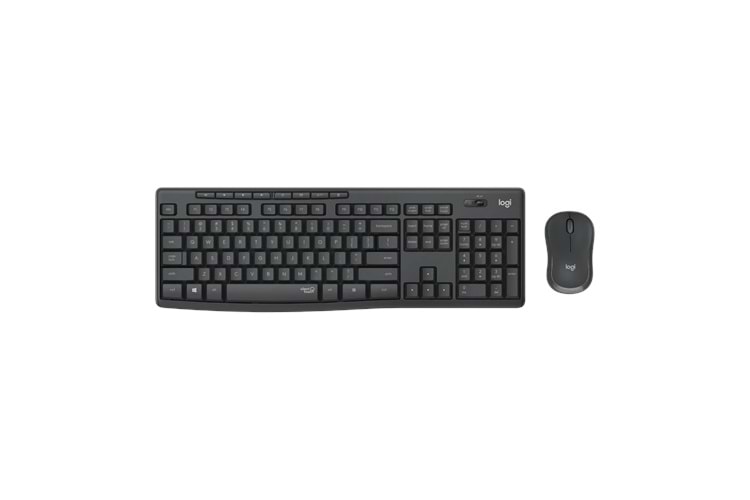 LOGITECH MK295 Siyah, 920-009804, Kablosuz, Türkçe Q, Klavye Mouse Set
