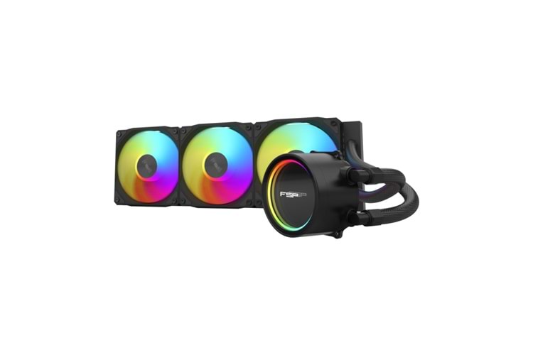 FSP AE36-B, 360mm, ARGB, 3 Fanlı, (LGA1851/1700/1200/AM4/AM5) Uyumlu, CPU Sıvı Soğutma (Siyah)