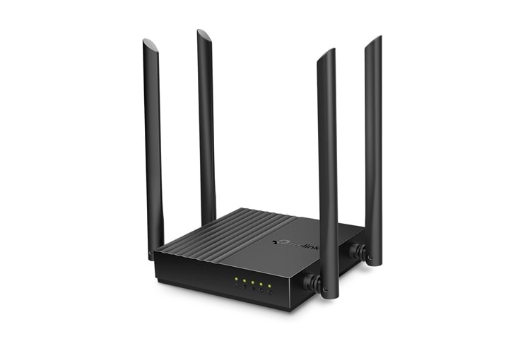 TP-LINK ARCHER C64, AC1200, 4Port, 1200Mbps, Dual Band WiFi, Masaüstü, Gigabit, Router, Access Point