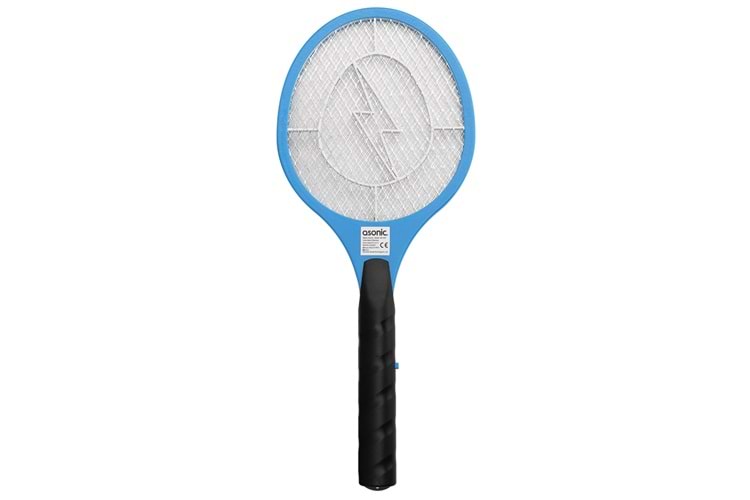 ASONIC AS-A22, Mavi, 2000V, Raket Tipi, Kalem Pilli, Sinek Öldürücü