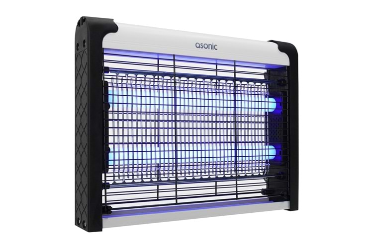 ASONIC AS-A28, Siyah, 4W, 2000V, Masaüstü, Zincir Askılı, 2adet UV Mor Işıklı, Siyah Kasa, Sinek Öldürücü