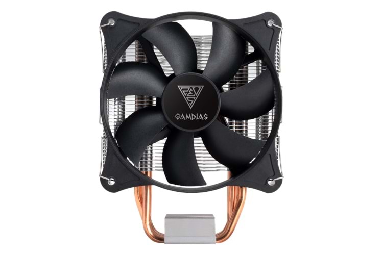 GAMDIAS BOREAS E1-410 MONO, 120mm, CPU Kule Tipi Hava Soğutma, Doğrudan Temas Teknolojisine Sahip 4 adet Gelişmiş Bakır Isı Borusu (AMD AM4 ve INTEL Tüm işlemciler ile uyumlu)