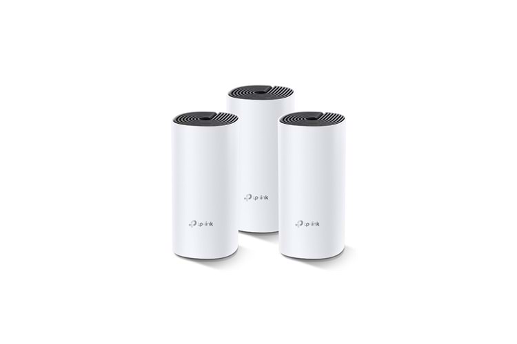 TP-LINK DECO-M4, AC1200, Üçlü Mesh, 1200Mbps, Dual Band, 2Port Gigabit Lan, 371m2 kapsama Alanı, Router, Geniş Alan İnternet Ağı Sağlayıcısı