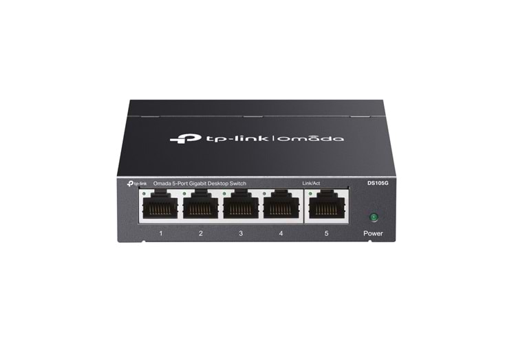 OMADA DS105G, 5 Port Gigabit, Yönetilemez, Masaüstü/Vesa Metal Kasa Sessiz Switch